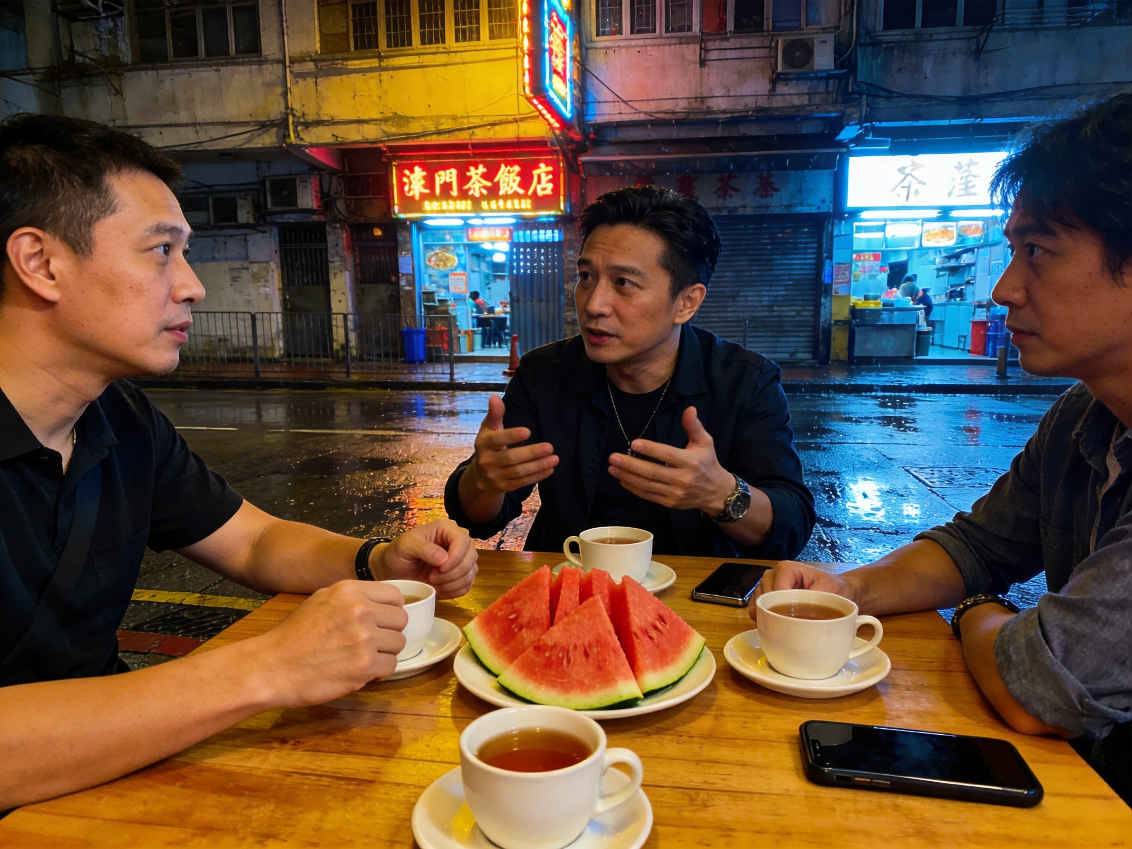 夜半吃瓜局 海报